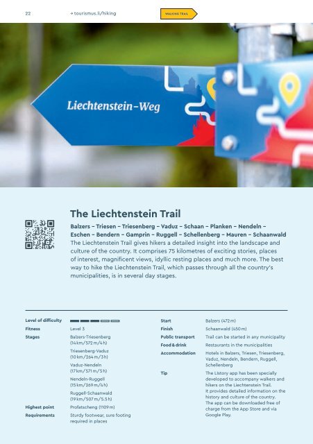 Princely Hikes in Liechtenstein