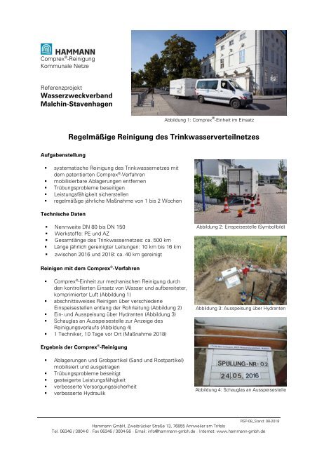 Referenzkatalog Trinkwasserverteilnetze