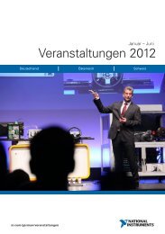 Veranstaltungen 2012 - National Instruments Germany GmbH