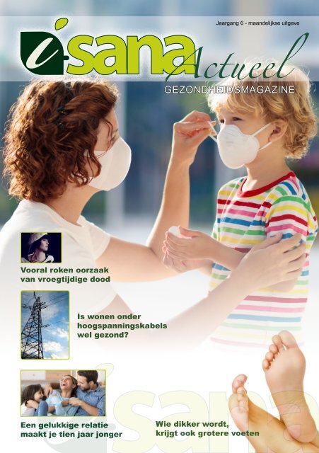 i-Sana Actueel Gezondheidsmagazine Uitgave april