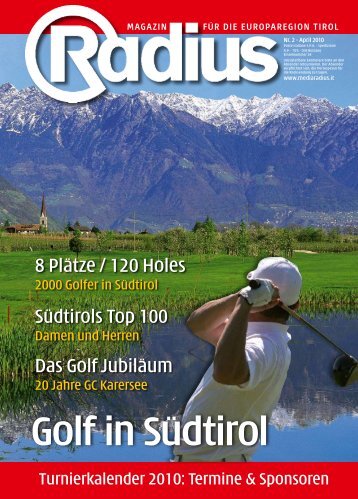 Golf in Südtirol 2010