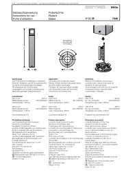 Gebrauchsanweisung Instructions for use Fiche dÃ›utilisation - Bega