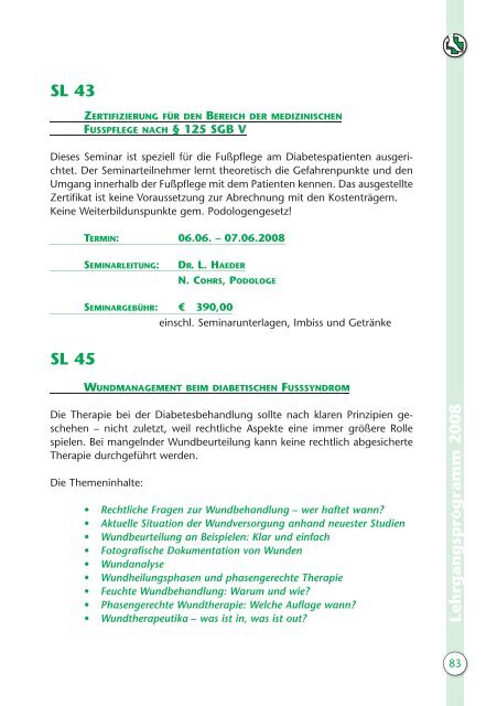 BfO Jahrbuch 2008 - Herzlich willkommen...