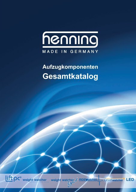 Katalog herunterladen - Henning GmbH