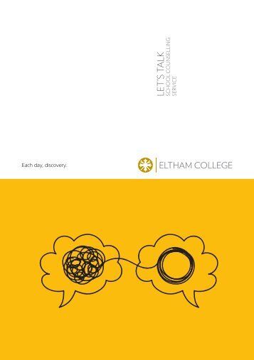 Counselling Info Booklet - November 2019 