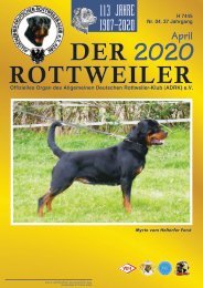 Der Rottweiler - Ausgabe April 2020