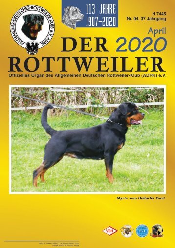 Der Rottweiler - Ausgabe April 2020
