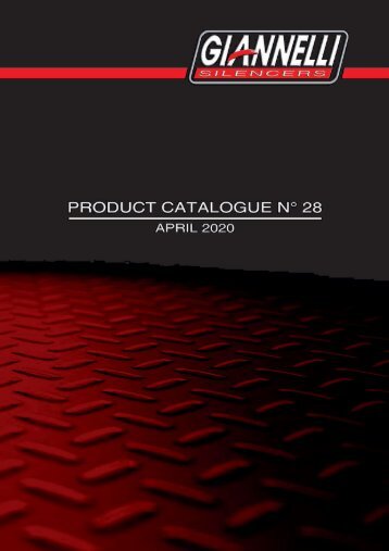 Giannelli - Product Catalogue N° 028 - April 2020