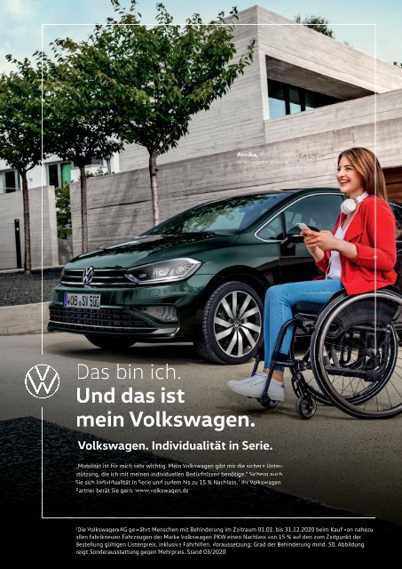 Sport + Mobilität mit Rollstuhl 03/2020