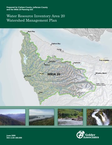Water Resource Inventory Area 20 Watershed Management Plan