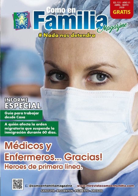 "Como en Familia Magazine" Edition 131