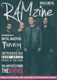 RAMzine 26 | Trivium, Danny Wright, Isolation Diaries