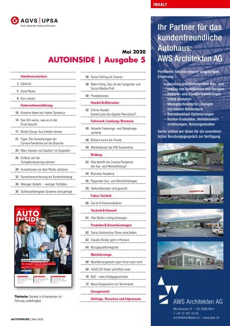 AUTOINSIDE Ausgabe 5 – Mai 2020