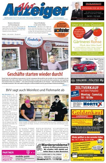 Ihr Anzeiger Bad Bramstedt 17 2020