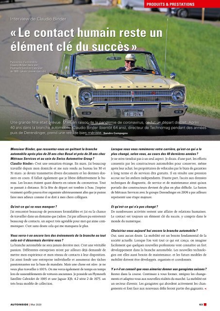 AUTOINSIDE Édition 5 – Mai 2020