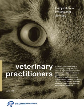 veterinary practitioners - The Competition Authority