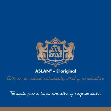 ASLAN - Terapia para la prevención y regeneración