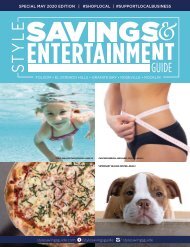 Style Savings Guide—Special May 2020 Issue for Folsom, El Dorado Hills, Granite Bay, Roseville and Rocklin