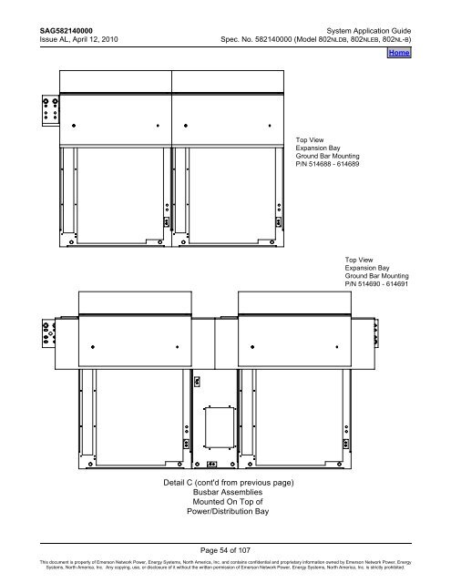 SAG582140000 SYSTEM OVERVIEW - Emerson Network Power