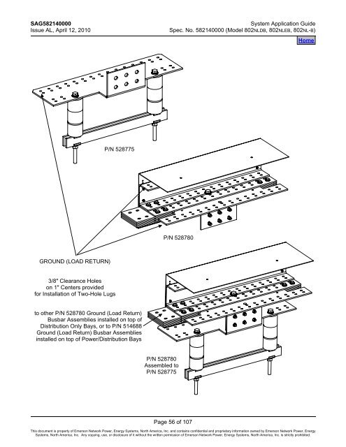 SAG582140000 SYSTEM OVERVIEW - Emerson Network Power