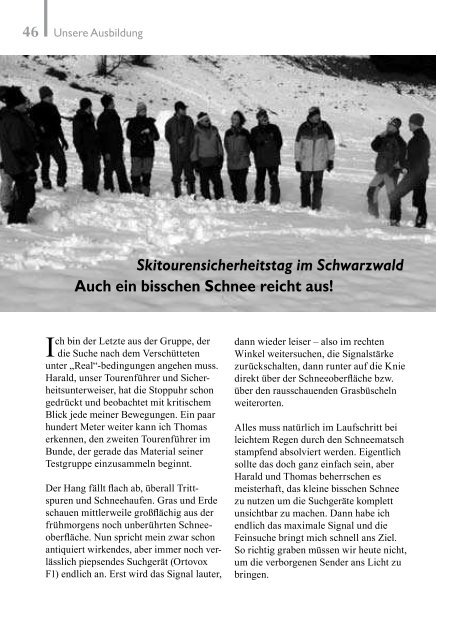 Lörrach alpin 14 - DAV Sektion Lörrach