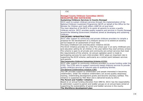 Level 1 Actions Part B: Level 3 Actions - Donegal County Council