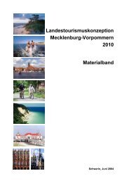 Landestourismuskonzeption Mecklenburg-Vorpommern 2010 ...