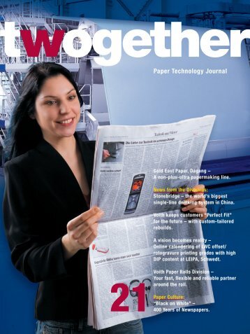 Paper Technology Journal - Voith