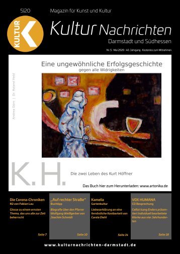 Kulturnachrichten für Darmstadt und Südhessen - 05-2020