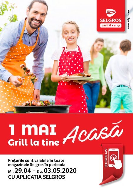 De 1 mai, facem grill acasa ok