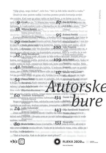 Autorske bure - Zbornik