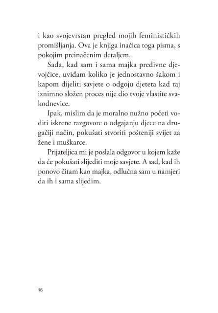 Chimamanda Ngozi Adichie - DRAGA IJEAWELE ILI FEMINISTIČKI MANIFEST U PETNAEST SAVJETA