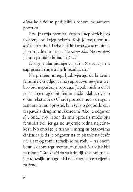 Chimamanda Ngozi Adichie - DRAGA IJEAWELE ILI FEMINISTIČKI MANIFEST U PETNAEST SAVJETA
