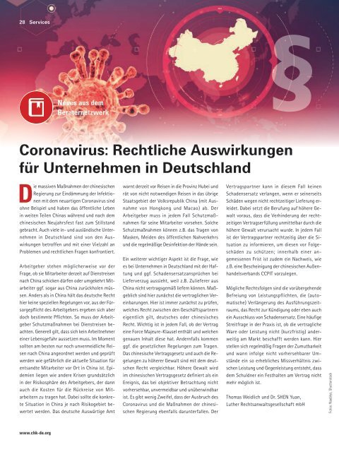 CONNECT Magazin 20-01