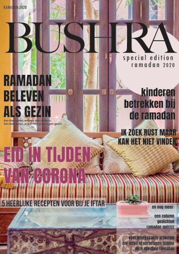 BUSHRA magazine - Ramadan 2020 editie