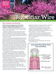 The Briar Wire | Vol. 6, Issue 4 | May 2020