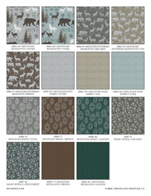 Fabric Trends 2020 Shoptalk