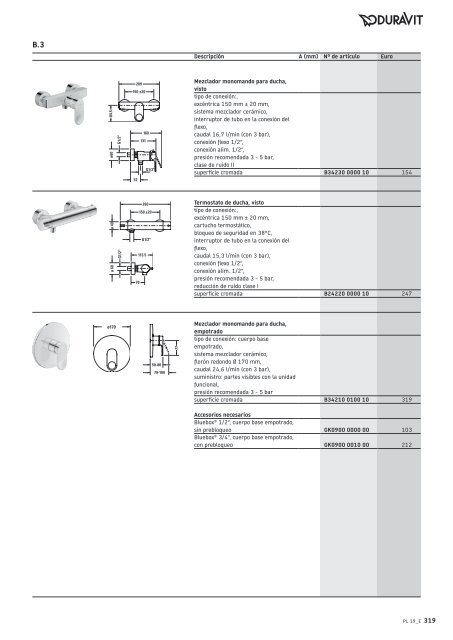 Duravit - Tarifa - 2019 - General