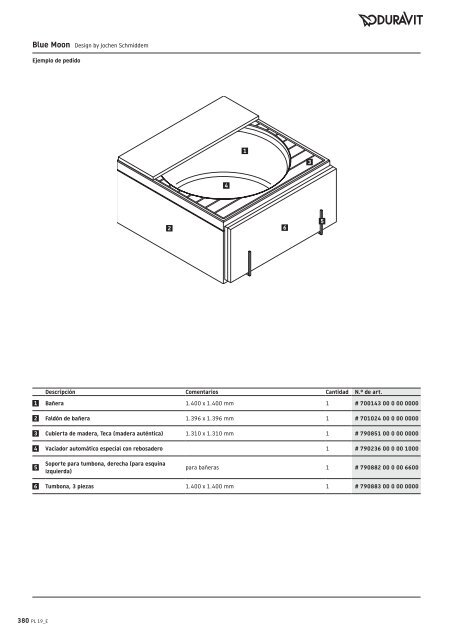 Duravit - Tarifa - 2019 - General