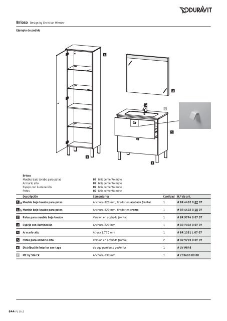 Duravit - Tarifa - 2019 - General