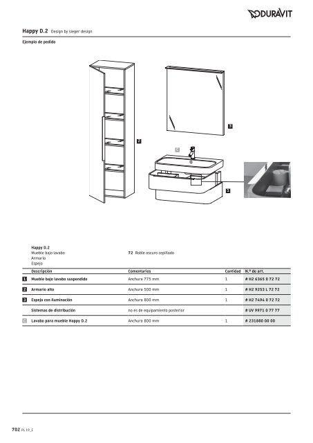 Duravit - Tarifa - 2019 - General