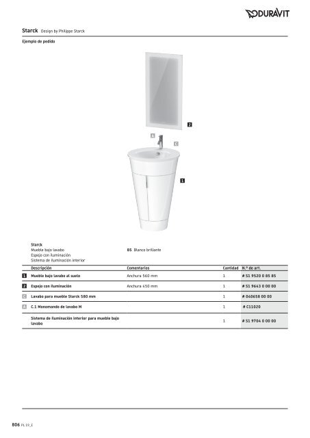 Duravit - Tarifa - 2019 - General