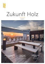 ZUKUNFT HOLZ  Ausgabe 1/2019 - Dachterrasse