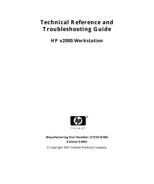 7 Troubleshooting Your x2000 Workstation Onyx