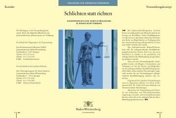 Justiz Brosch 105 x 210 - Rechtsanwaltskammer Karlsruhe