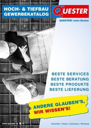 Hoch- und Tiefbau | Gewerbekatalog 