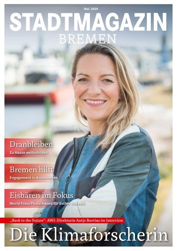 STADTMAGAZIN Bremen Mai 2020