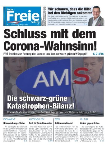 Schluss mit dem Corona-Wahnsinn!