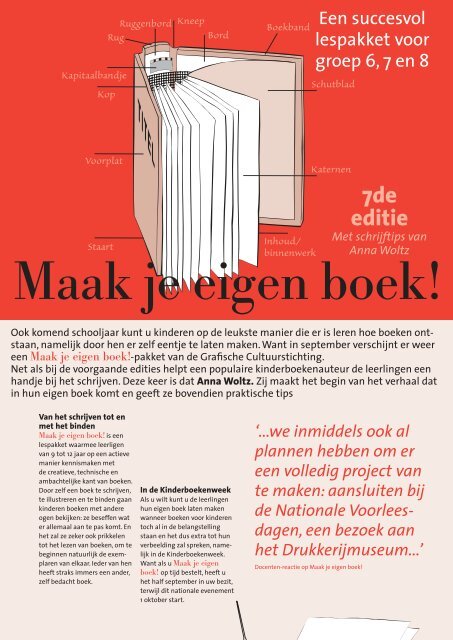 Maak eigen boek! - Grafische Cultuurstichting