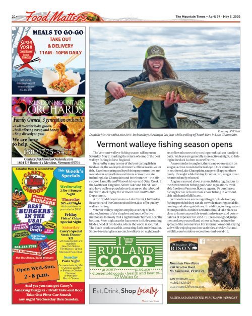 Mountain Times- Volume 49, Number 18 - April 29 - May 5, 2020